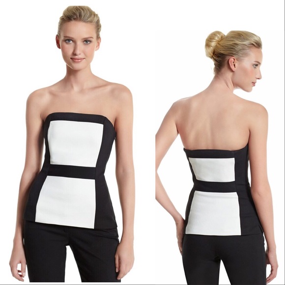 White House Black Market Tops - White House Black Market Ponte Knit Bustier sz 14